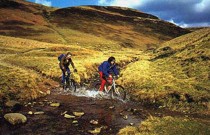 Tom (staff) and Tim doing research for their guide